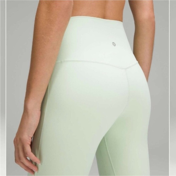 Lululemon Align High Rise Pant 28” Kohlrabi Green Women’s Size 12 - Picture 2 of 4